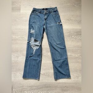 Hollister low rise dad jeans size 1R 25